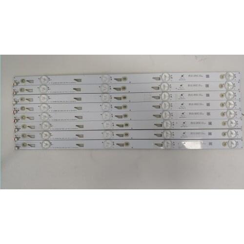 TCL L43F2800A D43A Light Bar 4C-LB430T-YH1 TOT-43F2800-8X4-3030C-4S 8 4 Lights 1 set price