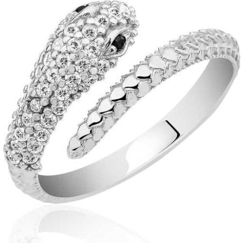 Tevuli 925 Sterling Silver Snake Ring