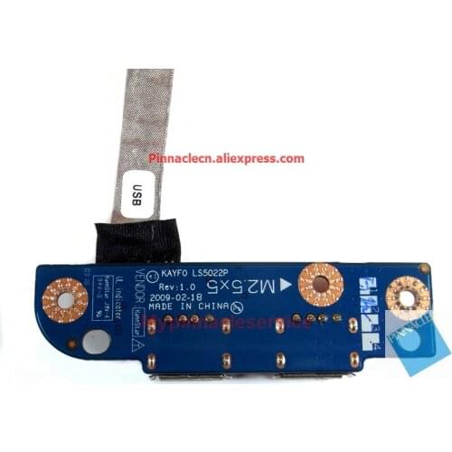 LS-5022P USB board for Gateway NV73 Packard Bell Easynote LJ61 LJ65 LJ67 LJ71