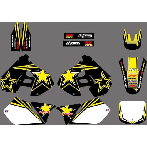 0356 NEW TEAM DECALS STICKERS Graphics For Suzuki RM125 RM250 1999 2000 RM 125 250