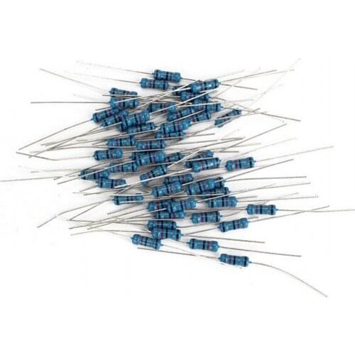 500pcs/lot Carbon Film Resistor 5% 1/2W 0.5W 1R 3R 10R 100R 220R 330R 1K 2.2K 4.7K 10K 22K 47K 100K 220K 470K 1MΩ Ohm Resistance