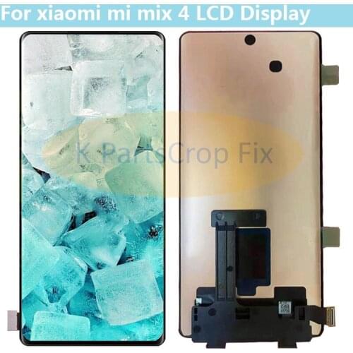 6.67'' Original AMOLED For Xiaomi Mix 4 LCD Display Touch Panel Screen Digitizer Assembly Replacement Pantalla For Mi Mix4 LCD
