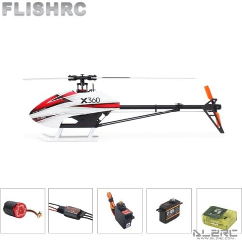 ALZRC - Devil X360 FBL Super Combo KIT Frame RC Helicopter Airplane for GAUI X3