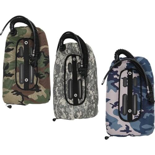 BCD Diving Donut Wing with Single Tank 18lbs Scuba Dive Freediving Professional Equipment Camo Style & 3 Colors for choose