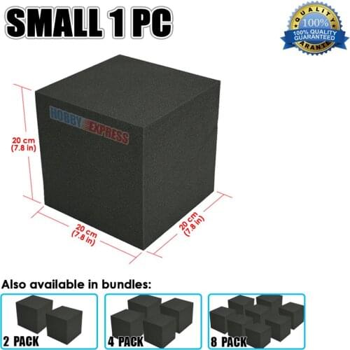 Arrowzoom Corner Acoustic Cube Bass Trap Block Studio Soundproofing Foam 20 x 20 x 20 cm (7.8 x 7.8 x 7.8") KK1135