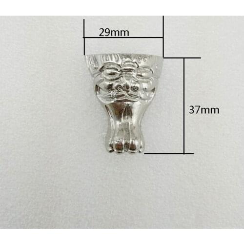 Bulk Case Box Corners Furniture Decor Pattern Carved Protector,Furniture Hardware Corner,Animal Beast Footing,29*37mm,50Pcs