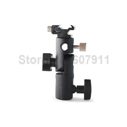 Camera E Type Flash Shoe Umbrella Holder Mount Light Stand Bracket Swivel For DSLR Camera