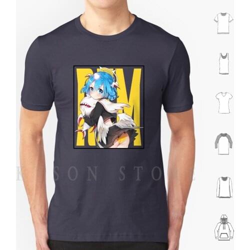 Rem Pantsu-Re : Zero T Shirt Diy Big Size Cotton Rezero Re Zero Season 2 Rem Kara Hajimeru Isekai Seikatsu Manga Animelist
