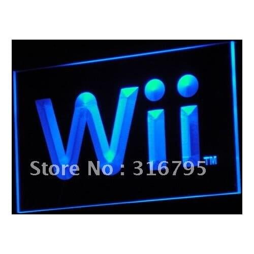 E010 Wii Game Room Bar Beer LED Neon Light Signs with On/Off Switch 20+ Colors 5 Sizes to choose