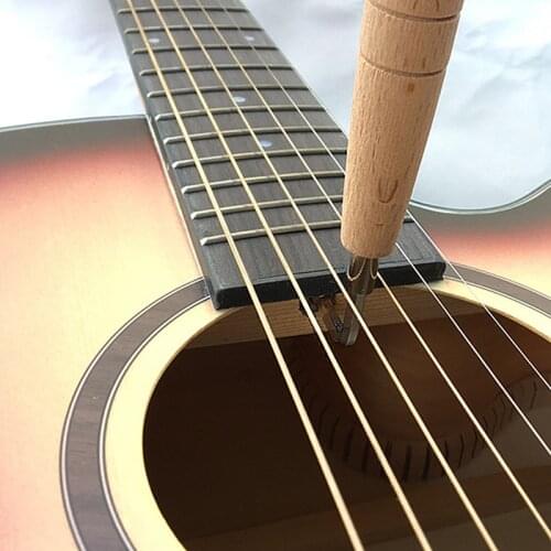 Guitar Wrench Fingerboard Adjustment Lever Pitch Solid Wood Handle Musical Instrument Accessories Mandolin Ukulele Luthier Tool