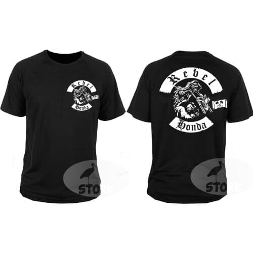Hot Selling 100 % Cotton T Shirt T-shirt Rebel Cruiser Chopper Motorcycle Rockers Fitness T-shirt