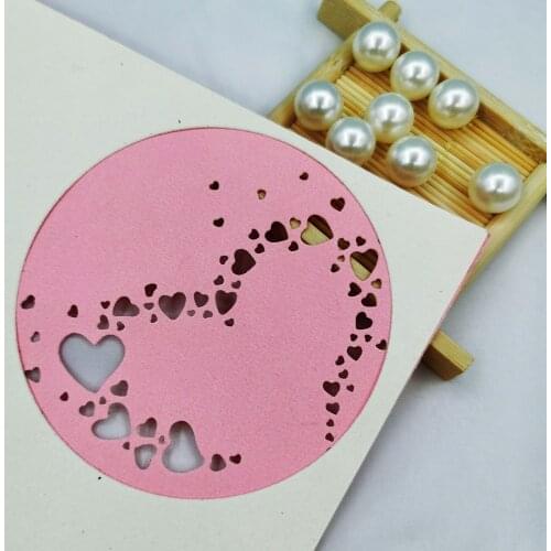 Love Metal Cut Die for DIY Scrapbooking Album Cardmaking Decorative Crafts Embossing Making Greeting Card Paper
