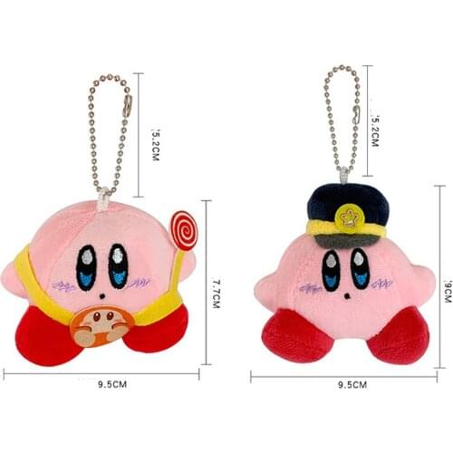 Cute Star Kabi car key chain doll school bag pendant plush bag pendant key chain kawaii holiday gift toy