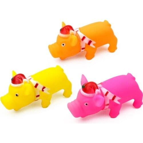 Pet Dog Chew Toys Squeaky Soft Molar Bite-resistant Durable Dogs Interactive Training Toy