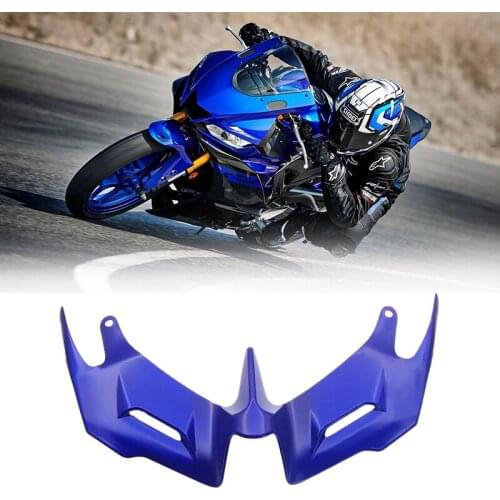 Motorcycle Front Aerodynamic Winglets Windshield Fairing Wing for Yamaha YZF R3 R25 2014 - 2021