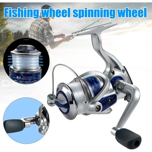 Durable Sl Series Metal Light Touching Spin Fishing Reels Non Slip Send Line Tools Fishing Accessories Carretilha De Pesca