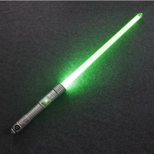 Educational Power Lightsaber Luminous Sound Adult Toy Metal Laser Sword Outdoor Duel Knock Toy Role Play Sword