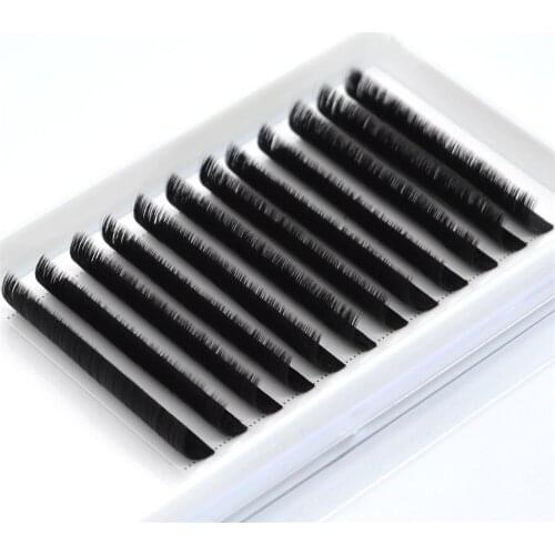 5 Cases Easy Fan Volume Lashes Auto Bloom Individual Eyelash Extension Faux Mink Eyelashes Thick Natural Camellia Lash Extension