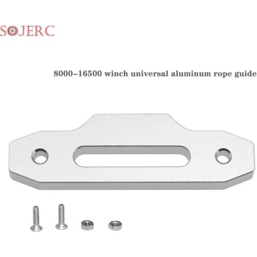 SOJERC 1/10 RC simulation climbing car, model car accessories, bumper accessories, winch standard aluminum rope guide
