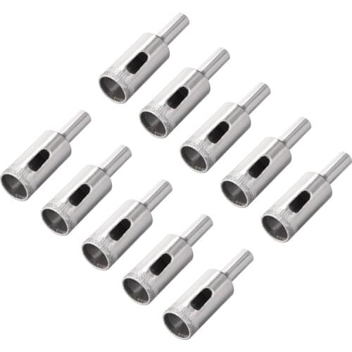 Uxcell 16mm Diamond Drill Bits Hole Saws for Glass Ceramic Porcelain Tiles 10 Pcs