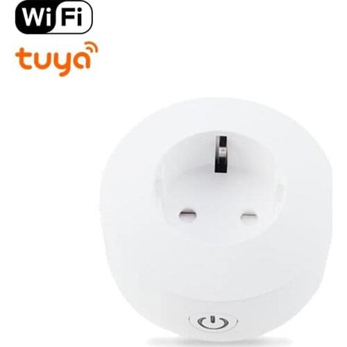 WiFi Smart Plug WiFi Mini Outlet Remote Control WiFi Smart Socket Outlet Timer Works with Alexa Echo & Google Assistant & IFTTT