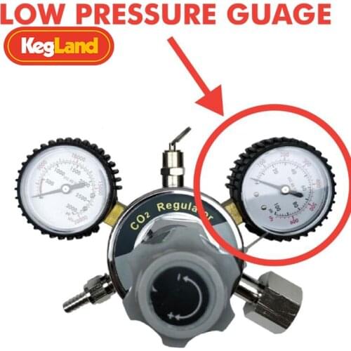 REPLACEMENT LOW PRESSURE GAUGE FOR REGULATOR 0-100PSI