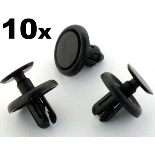 10x Plastic For Toyota Wheel Arch Inner Lining, Splashguard & Engine Tray Trim Clips