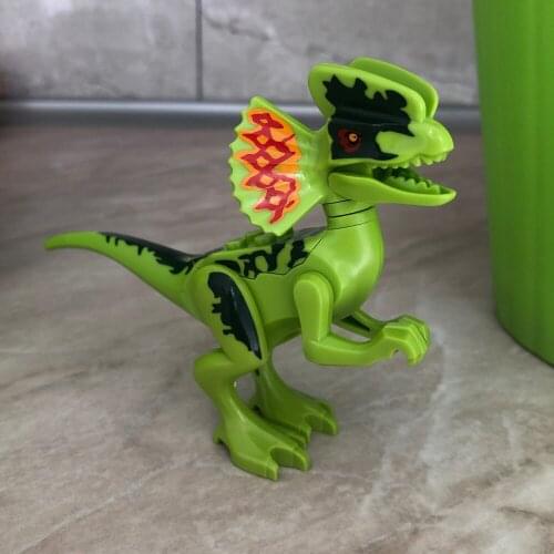 12pcs jurassic world toys Building Blocks for kids educational Dinosaurs Figures Bricks Assemble Kids Toys Tyrannosaurus Rex