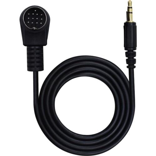 13-pin 3.5MM AUX INPUT CABLE CA-C2AX CA-C1AUX for Kenwood KDC-7021SE KDC-7024
