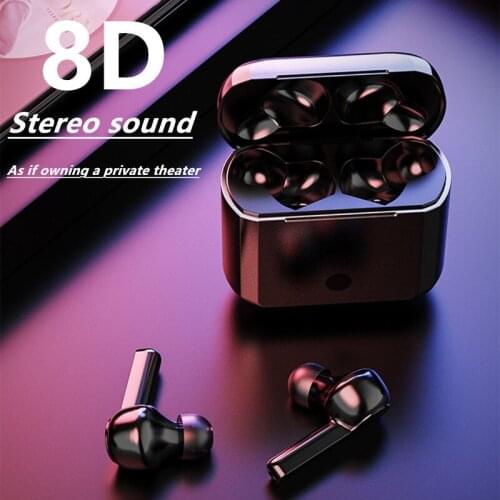 Macaron Bluetooth 5.0 Earphones Stereo Headset Wireless Headphones Fingerprint Touch Noise Cancelling i500tws Headsets With Mic