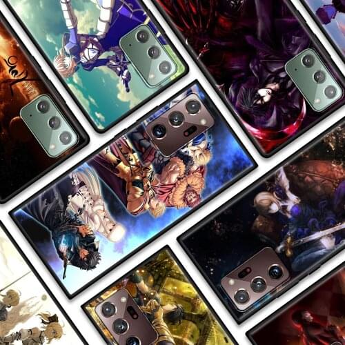 Coque For Samsung Note 20 Ultra 10 Lite Plus 9 8 Capa Galaxy F41 M31 Prime M51 M31s M30s M21 M11 M01 Case Laptop Anime Fate Zero