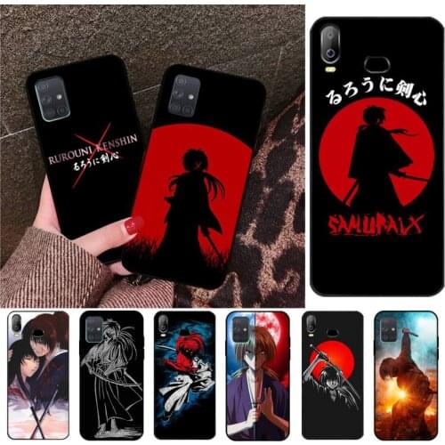 USAKPGRT Anime Rurouni Kenshin Phone Case For Samsung Galaxy A21S A01 A11 A31 A81 A10 A20E A30 A40 A50 A70 A80 A71 A51