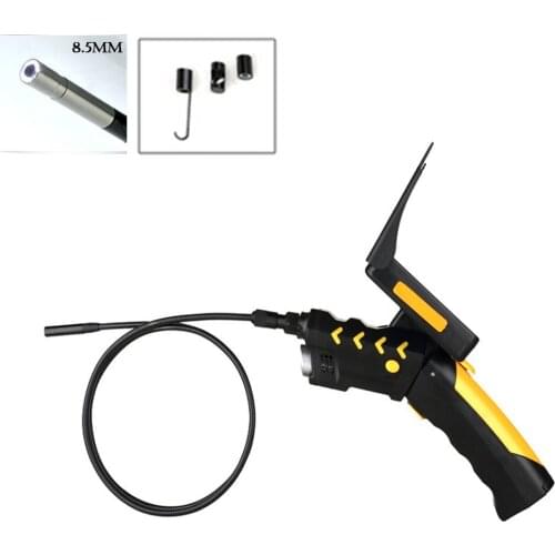 8.5mm Mini Endoscope Camera 1m/3m/5m Cable 4.3 inch Pipe Sewer Borescope Inspection Camera
