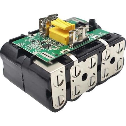 BL1830 Lithium Battery Housing Shell Case Circuit Board PCB with LED Power Indicator for Makita 18V Battery Replacement Kit