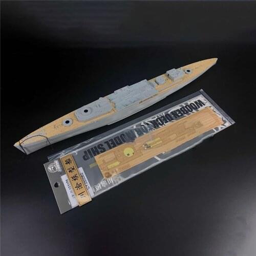 ​Creative DIY Wooden Deck Masking Sheet Cruiser Decorative Cover for Trumpeter 1/350 Scale York Ship 05351 Model Kit
