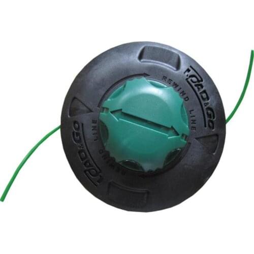 TRIMMER NYLON HEAD M10X1.25MM LHF FOR EFCO EF3600 OLEO-MAC SPARTA 36 43 44 EMAK ABS BRUSHCUTTER TAP&GO PREWIND PRE-CUT 2 LINES