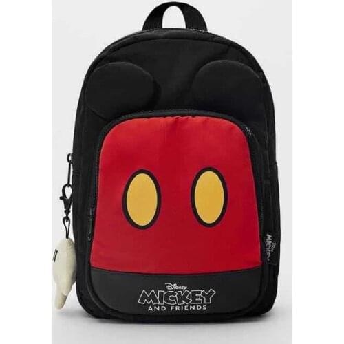 New Disney Mickey mouse Minnie Kids primary school student Boys and Girls Backpack bag for school handbag