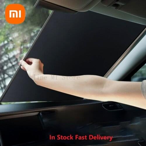 Xiaomi Car Windshield Sunshade Cover Automatic Retractable Sunblin Protection for Car Front Window Windshield Sun Shade