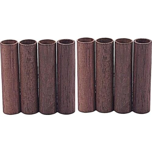 XSXS--8Pcs Rosewood Guitar Truss Rod Tube Gh602 Replacement Premium Durable Rosewood Truss Rod Cover for Guitar Accessories Part