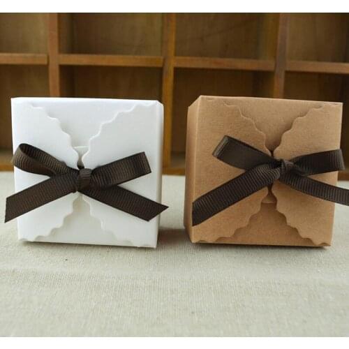 50pcs Wavy pattern Laser Cut Gift Box Favor Candies Boxes Wedding Gifts for Guests Baby Shower Birthday Wedding Party Decoration