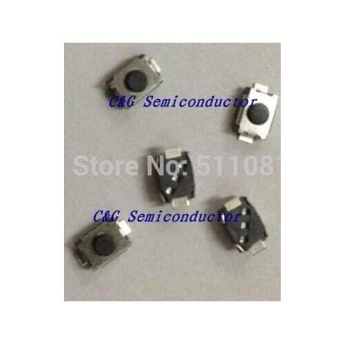50pcs smd CHIP 3 * 4 * 2MM Micro button 3X4X2 tact switch 2 pin little turtle single shrapnel temperature 3x4x2MM