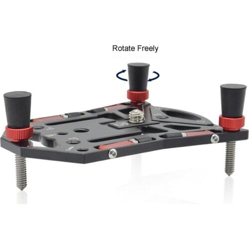 Quick Release Stable Flat Tripod Base Camera Bracket for Gopro Camera Phone SLR Camera Photography Accessories