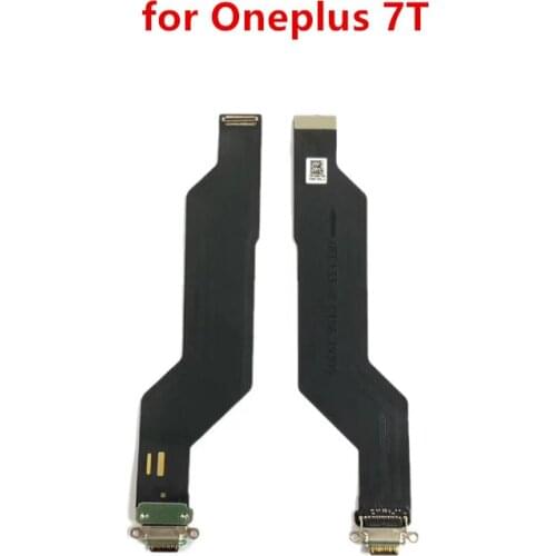 For Oneplus 7T USB Charging Port Dock Connector Flex Cable Replacement Assembly Parts phone screen repair spare parts