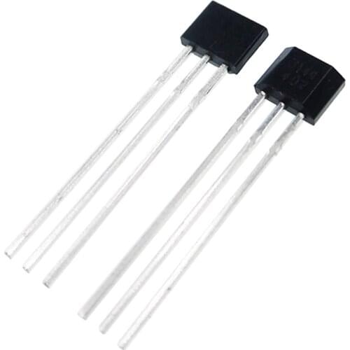 100pcs A3144 A3144E OH3144 Y3144 Hall Effect Sensor Hall Sensor Motor