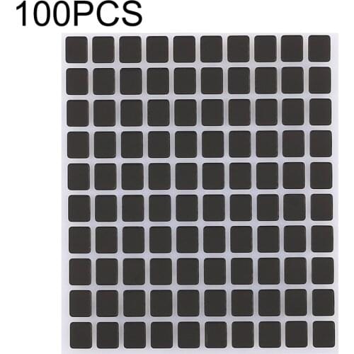 IPartsBuy New items 100 PCS Display Screen Black Stickers for iPhone X