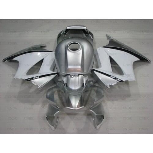 Bodywork for VFR800 06 07 VFR 800 Plastic Fairings 04 05 for Honda VFR800 Fairing 2002 - 2013 Silver White Black