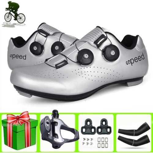 Professional Men Road Bike Shoes Women Sneakers Breathable Bicycle Outdoor Sports Racing Self-locking Bicicleta Carretera