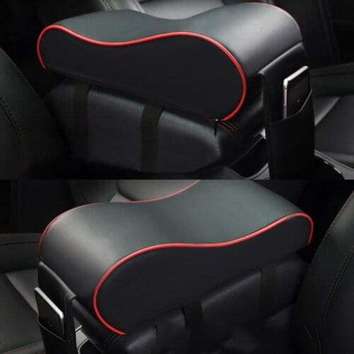 Leather Car Central Armrest Pad for Hyundai i30 Ix35 Solaris Azera Elantra Grandeur Ig Accent Santa Fe Verna