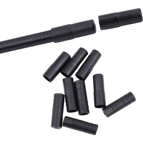 Plastic Bicycle Bike Brake Derailleur Cable Line Wire Ends 10 Pcs Caps 4mm 5mm Free Shipping