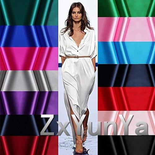 Silks store 1m DIY Sewing Supplies 100%Silk Nature white undyed Satin White Scarf Fabric Garment Accessories Pure Silk Charmeus